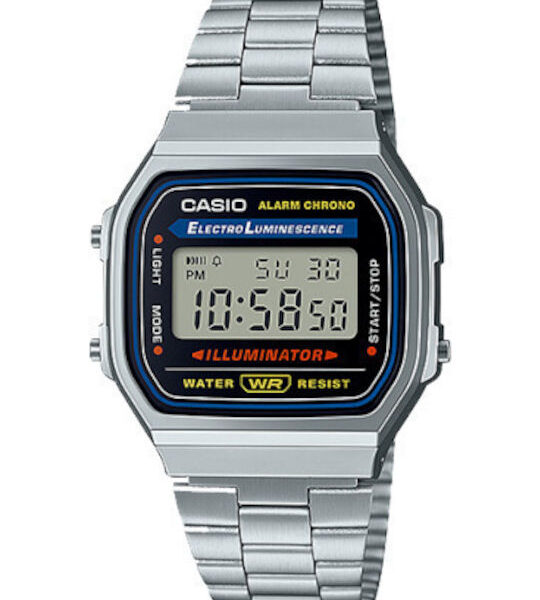 Casio Stainless Steel A-168WA-1YES