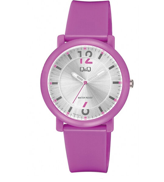 Q&Q Ροζ Women's Watch V36A-001VY