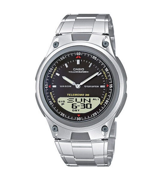 Casio Silver AW80D-1AVCB
