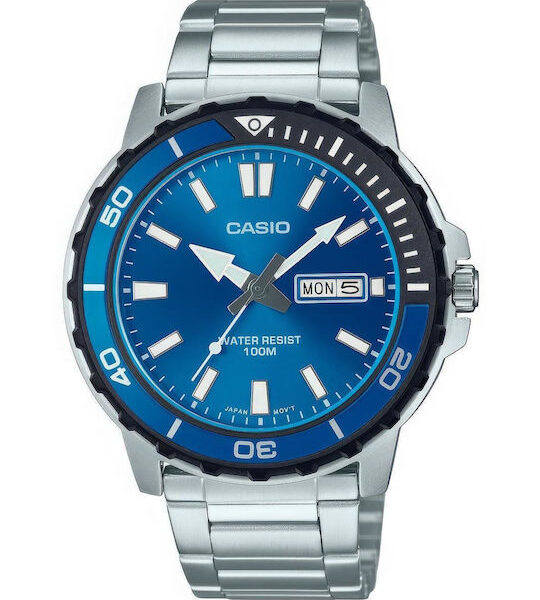 Casio Blue MTD-125D-2A1