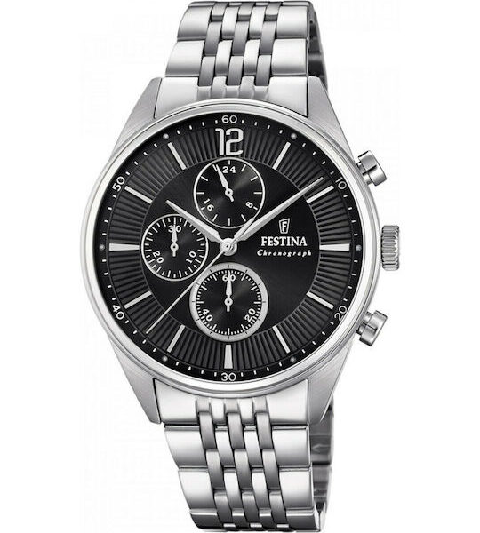 Festina Stainless Steel Chromograph Silver F20285/4