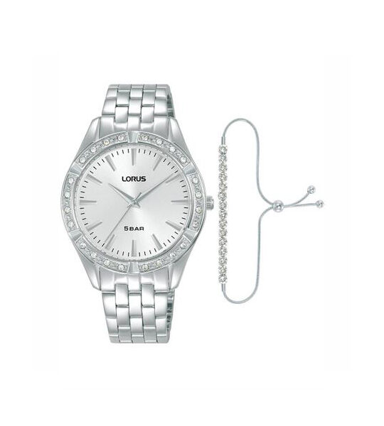 Lorus Silver με Δώρο Κόσμημα RG289XX9
