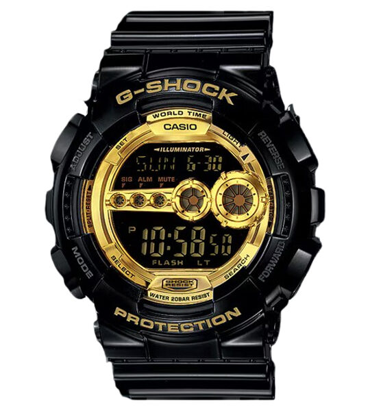 Casio Illuminator Black GD-100GB-1DR