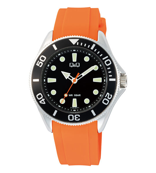 Q&Q Silver Watch C72A-007PY