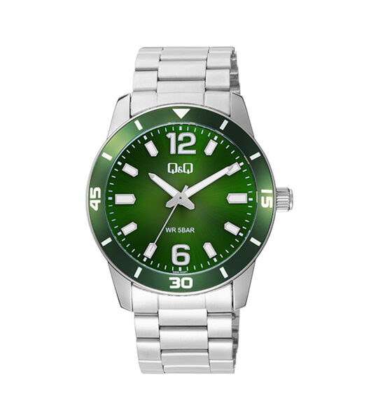 Q&Q Silver Watch Q85B-003PY