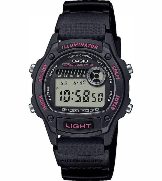 Casio Black Illuminator Digital W220H-1A2VEF