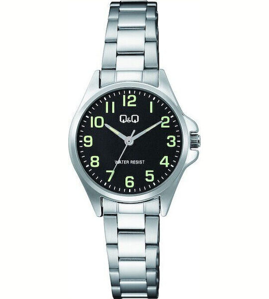 Q&Q Silver Watch C37A-006PY
