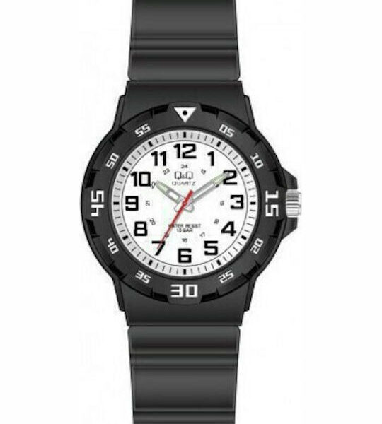 Q&Q Μαύρο Watch VR19J003