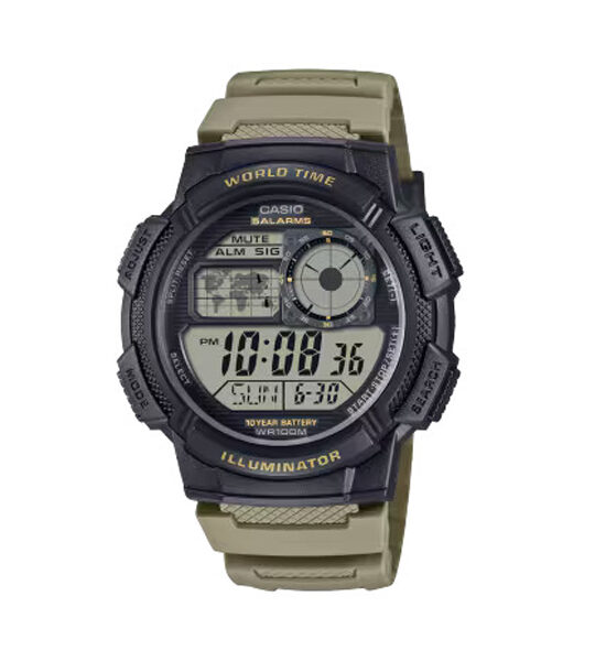 Casio Black Illuminator Digital AE-1000W-5AV