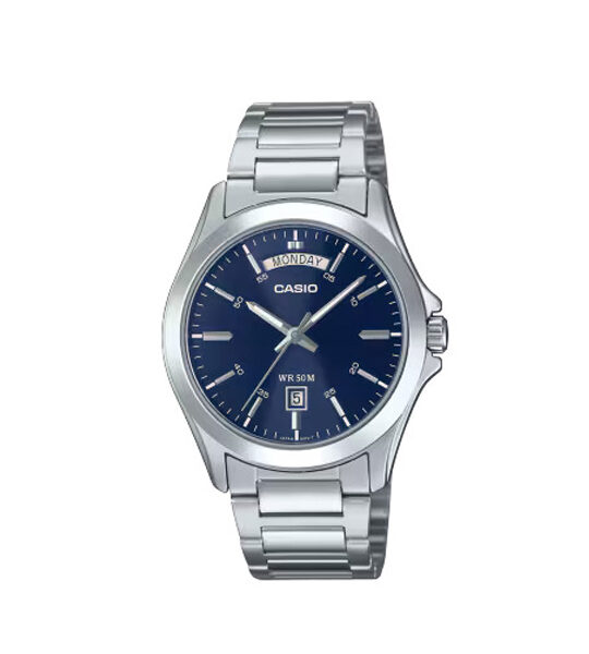 Casio Silver MTP-1370D-2A2