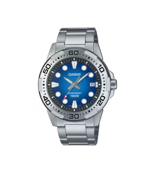 Casio Timeless Silver MTD-140D-2AVDF