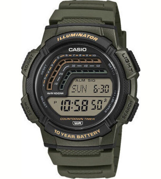 Casio-TIMELESS COLLECTION WS-1800-3AV