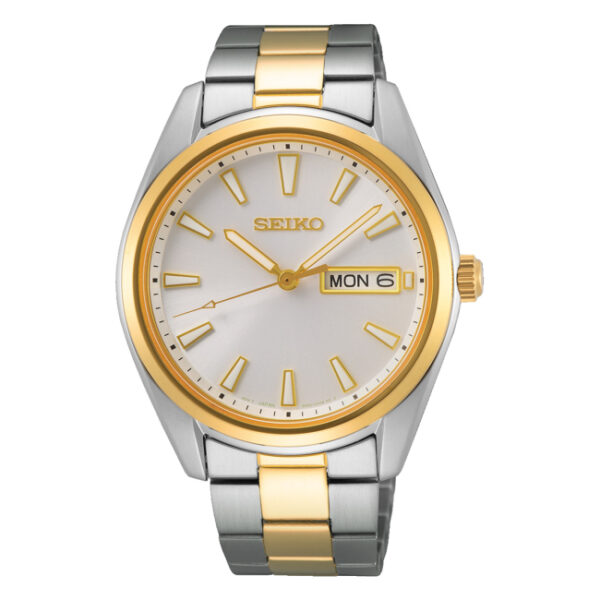 Seiko   Εssential Time Ανδρικό Διχρώμο SUR446P1J