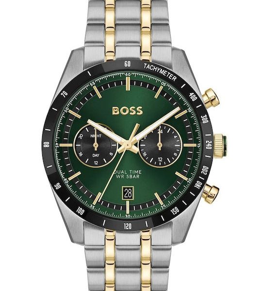 Hugo Boss-Dual time Two Tone Stainless Steel  1514287