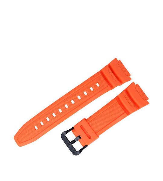 Casio Λουράκι Καουτσούκ Πορτοκάλι  AE-1000W-4Β