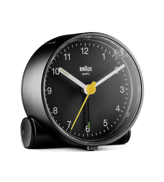 BRAUN Κλασικο Ξυπνητήρι Με Μαύρο Καντράν BC01B